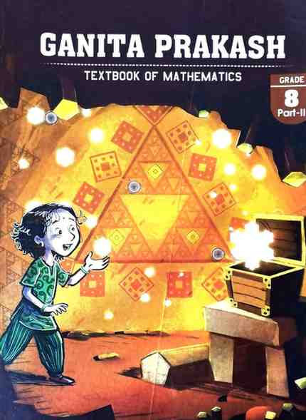 NCERT Class 8  Ganit Prakash Part 2 Textbook| English medium|2026 Edition | NEP Based