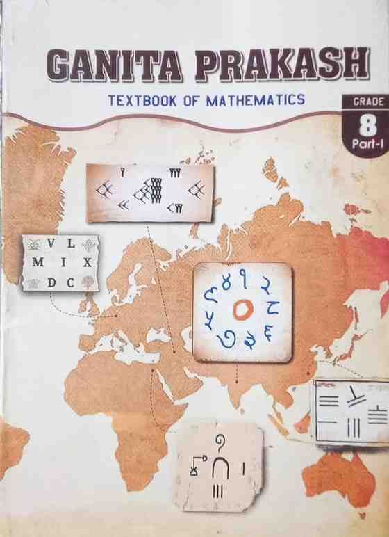 NCERT Class 8 Ganit Prakash Part 1 Textbook| English medium|2026 Edition | NEP Based