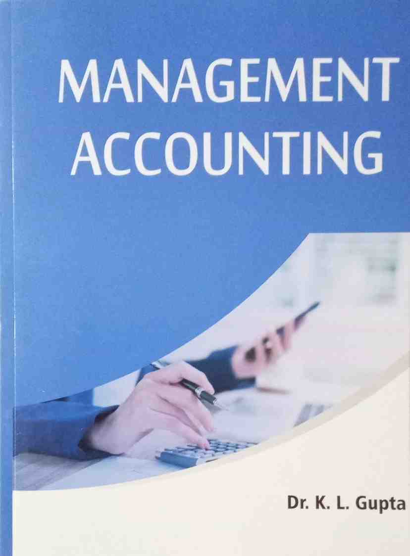 Management Accounting B.Com Textbook | English Medium |  By Dr. K. L. Gupta | Edition 2026-27