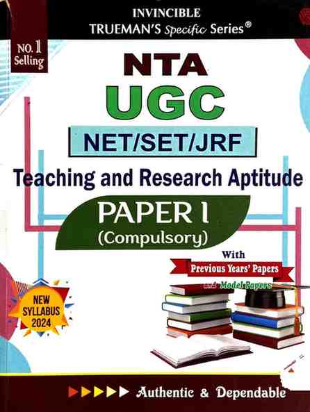 Trueman's UGC NET Paper 1 English | Teaching Research Aptitude | PYQs + Model Papers