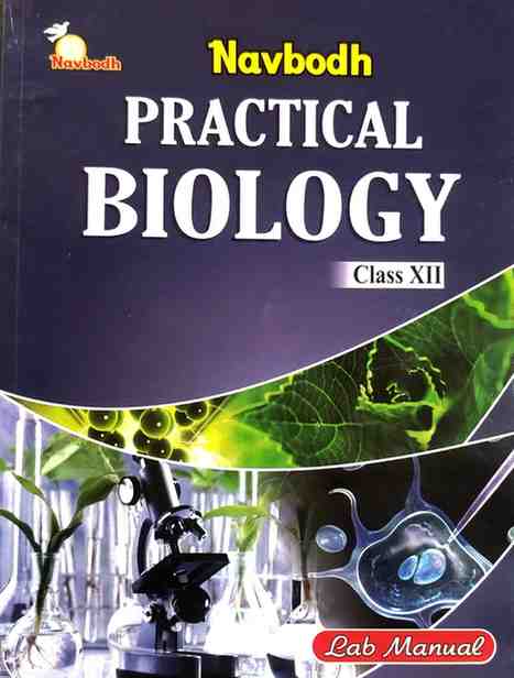 Navbodh Biology Practical book Class 12 CG Board | English Medium | Lab Manual For 2027 Exam