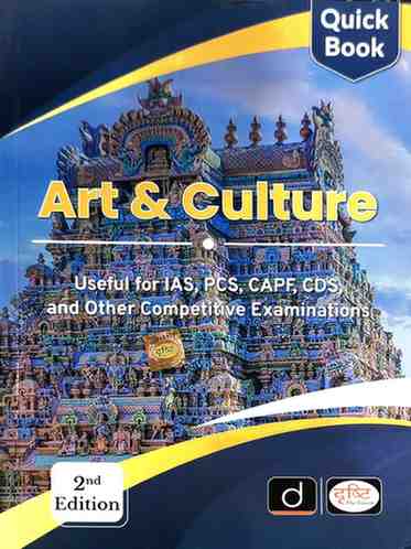 2026 Art & Culture 2nd Edition Quick Book | By Drishti Publication For IAS, PCS, CDS, CAPF & Other Competitive Exams