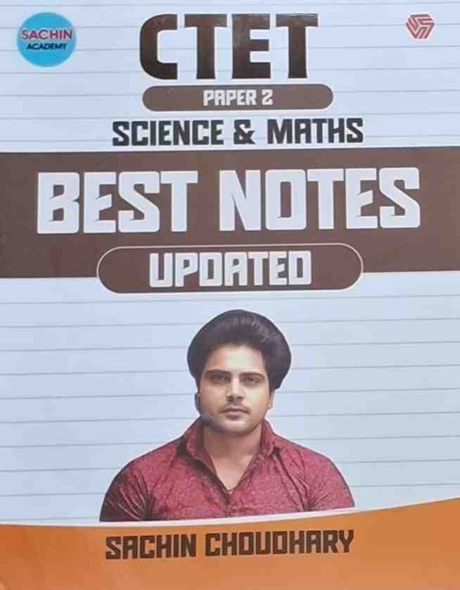 2026 CTET Paper 2 Science & Maths By Sachin Choudhary | Best Notes Updated | Sachin Academy