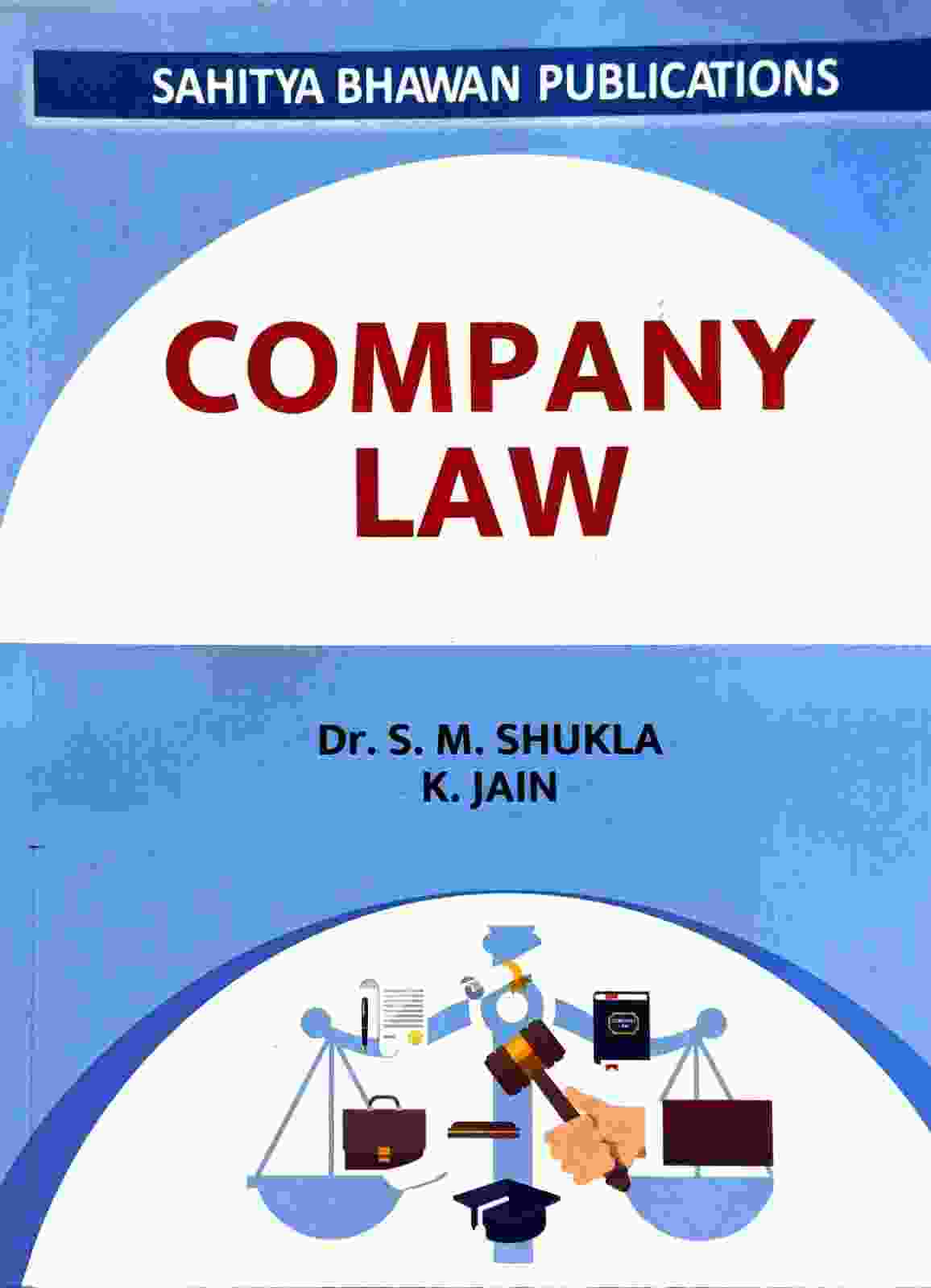 Company Law By Dr. S. M. Shukla K. Jain B.Com 3rd Semester English Medium Sahitya Bhawan Publications