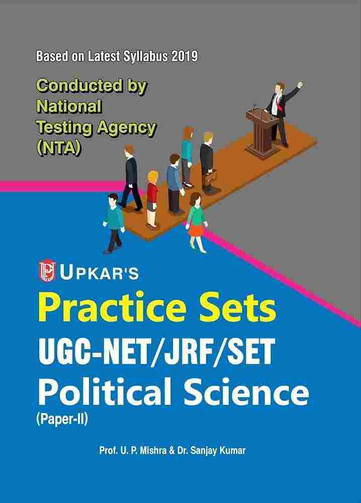 UGC NET JRF SET Political Science Paper 2 Practice Sets by Prof. U. P.  Mishra & Dr. Sanjay Kumar English Medium 2026-27 | Upkar Publication