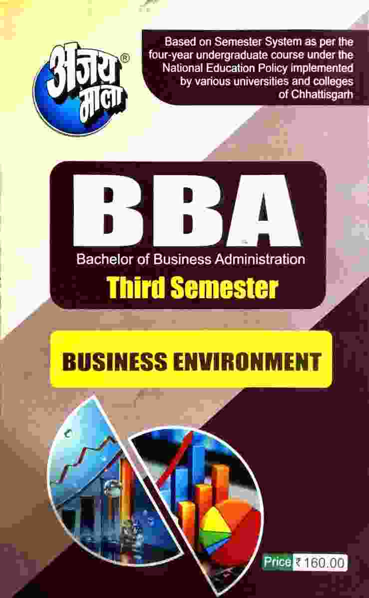 jay Mala BBA 3rd Semester Business Environment English Medium 2026-27 | NEP Four Year UG CG Universities