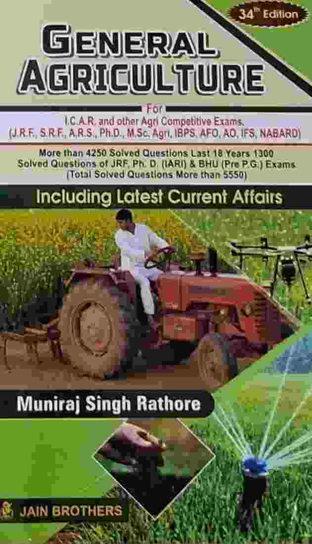 General Agriculture By Muniraj Singh Rathore 34th Edition by Jain Brothers