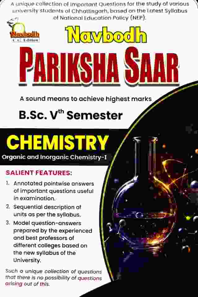 Navbodh Pariksha Saar Chemistry (Organic and Inorganic Chemistry-I) B.Sc. 5th Semester | English Medium | 2026 NEP Latest Syllabus CG Universities