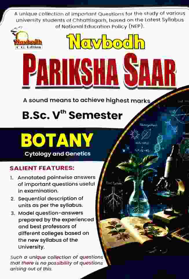 Navbodh Pariksha Saar Botany (Cytology and Genetics) B.Sc. 5th Semester | English Mediudm | 2026 NEP Latest Syllabus CG Universities