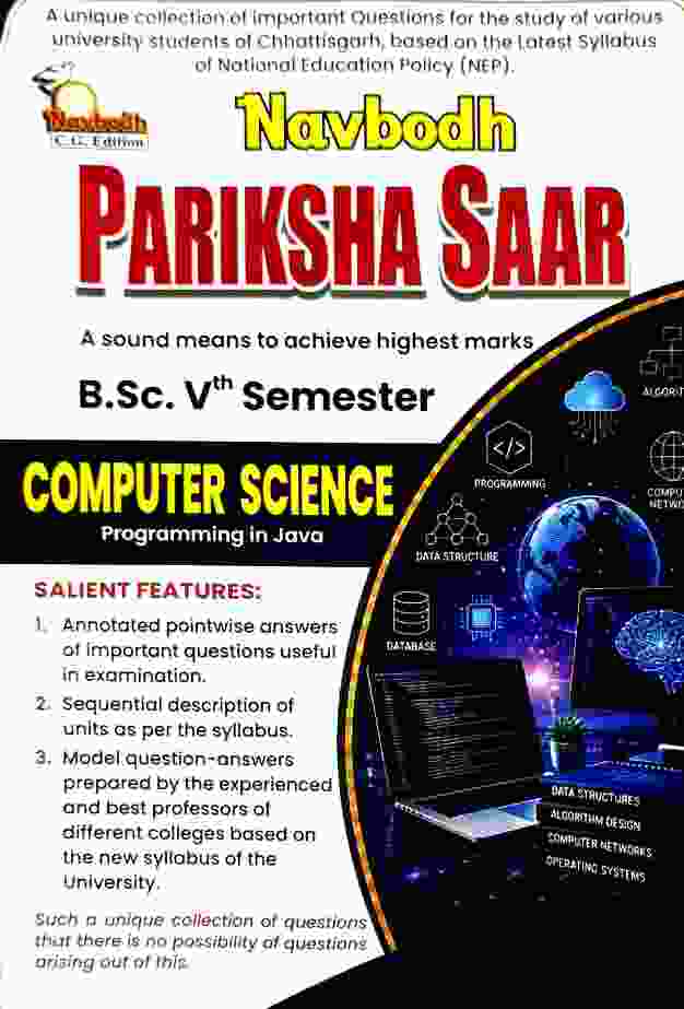 Navbodh Pariksha Saar Computer Science (Programming in Java) B.Sc. 5th Semester | English Medium | 2026 NEP Latest Syllabus CG Universities