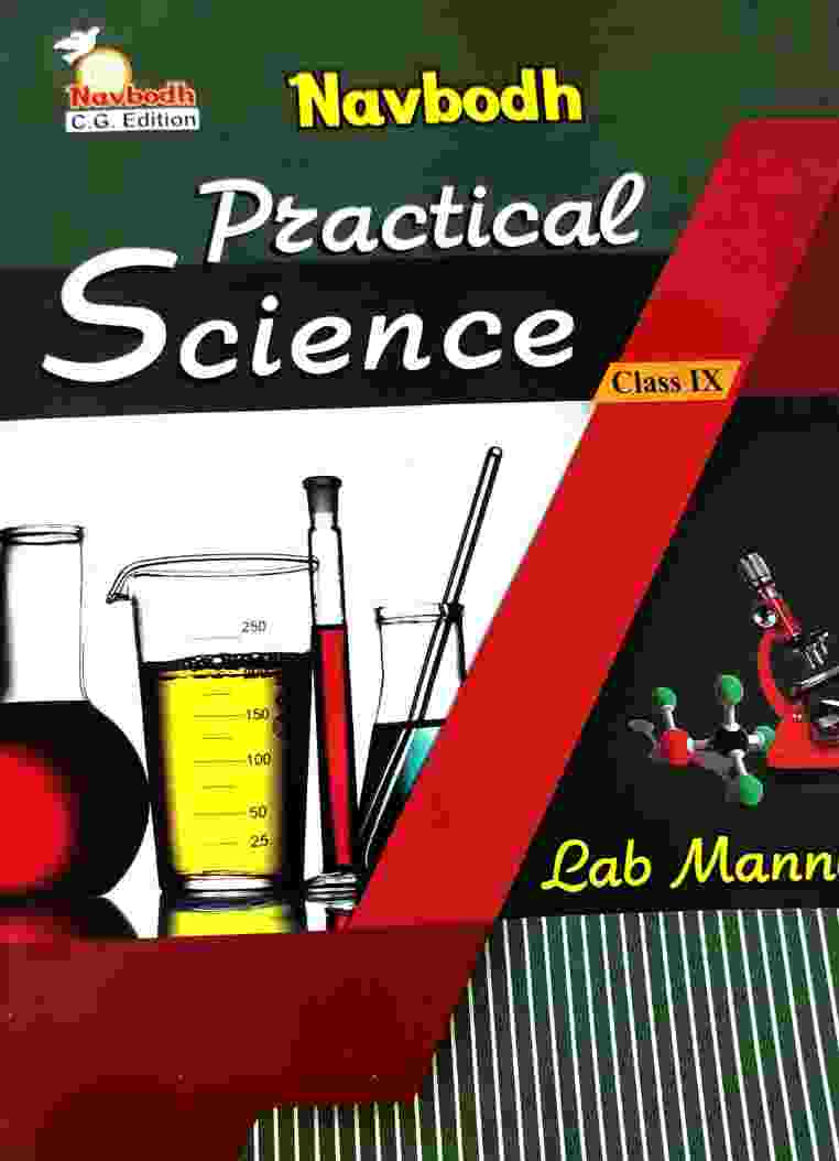 Navbodh Class 9 Practical Science Lab Manual C.G. Board 2027 English Medium