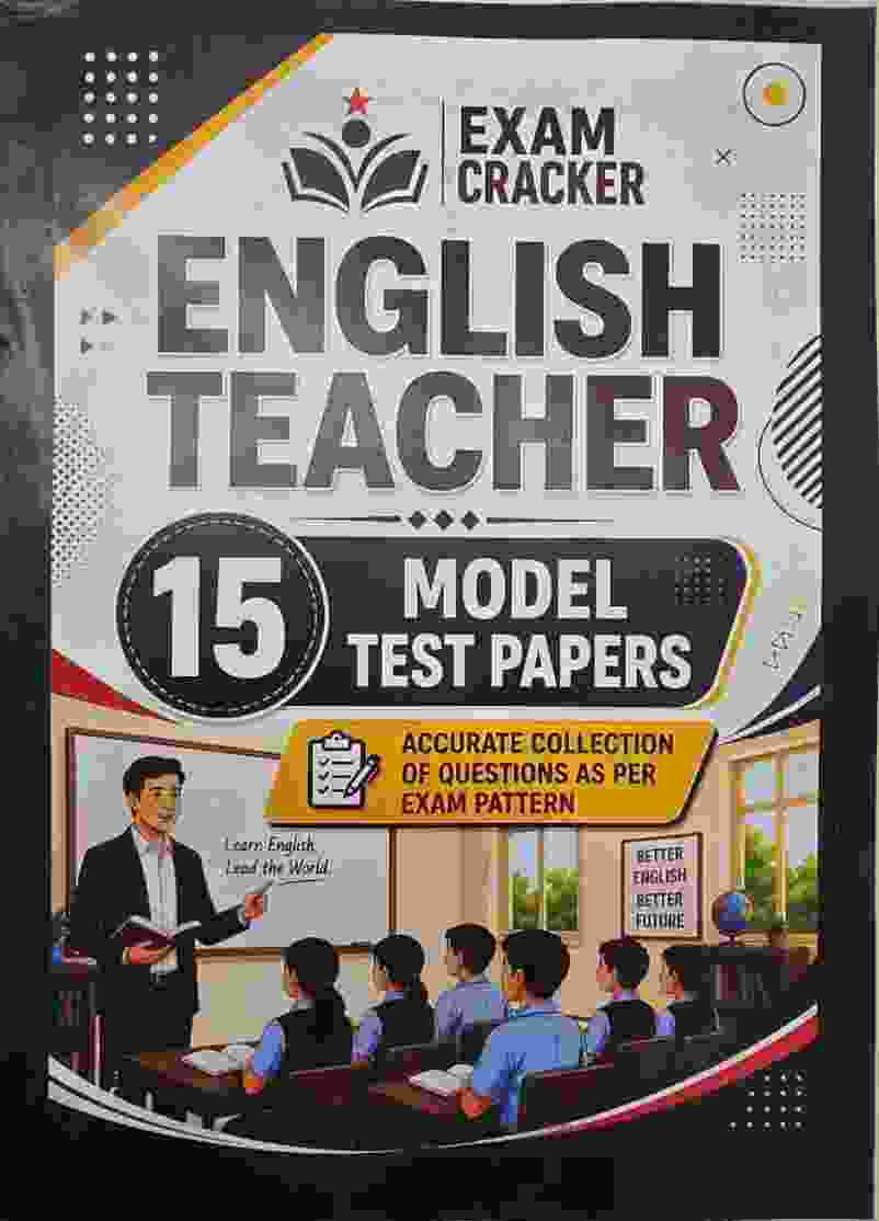 2026 Exam Cracker Chhattisgarh English teacher | Shikshak bharti 15 model test paper