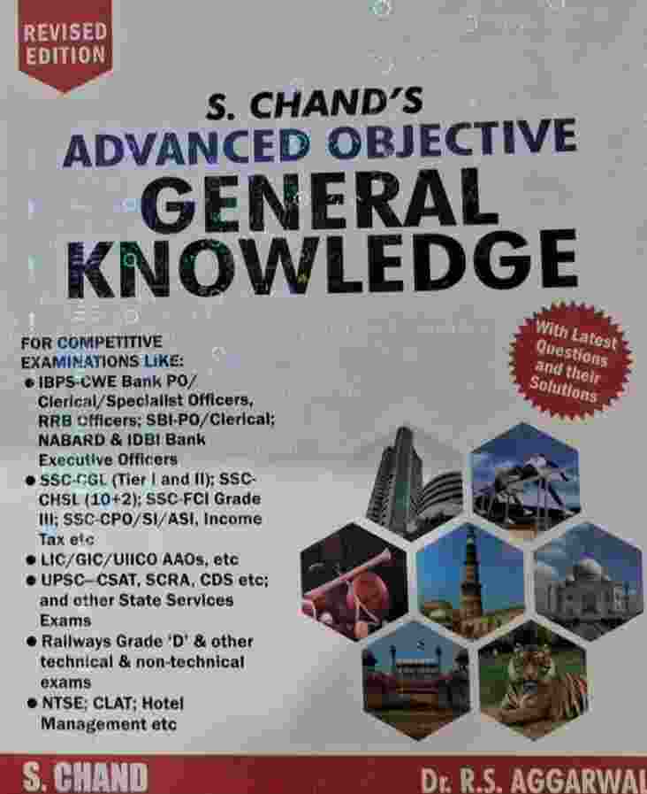 Advanced Objective General Knowledge Dr. R.S. Aggarwal English medium | S.chand