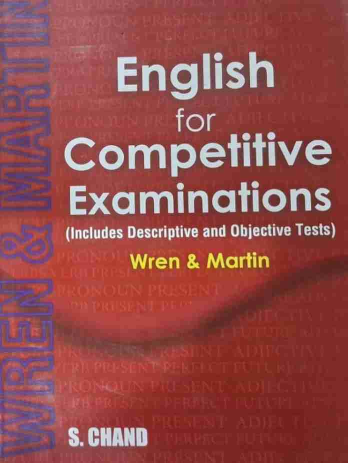 Wren And Martin English For Competitive Examinations Book Descriptive and Objective Tests by S. Chand