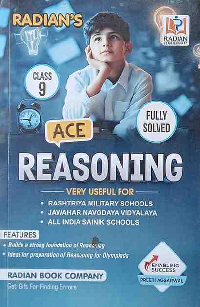 Radian's Ace Reasoning Class 9 Entrance Exam| JNVST, AISSEE, RMS, Olympiads  | Fully Solved By Preeti Aggarwal